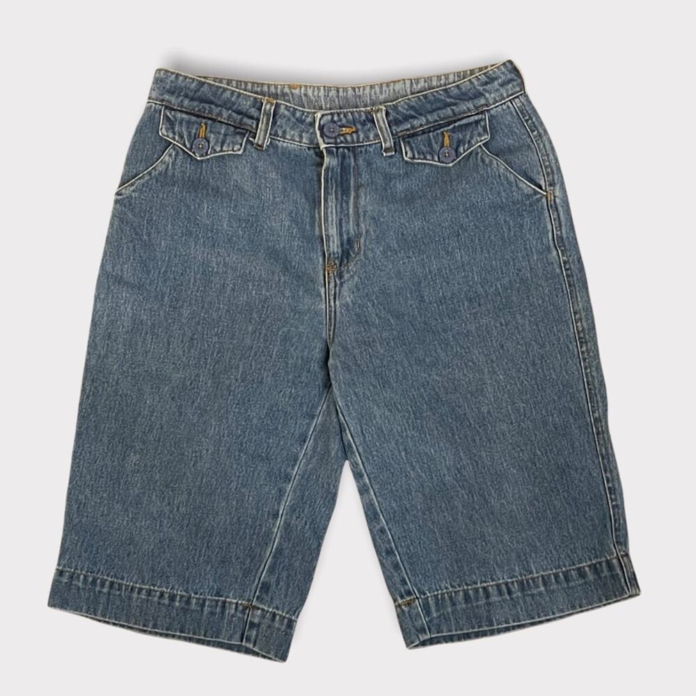 SPRING SALE! Bill Blass Vintage High Waisted‎ "Mom Jeans" Denim Shorts Size 6P